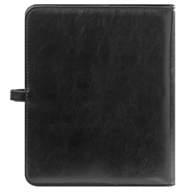 1011-60 A5 Ring Binder Planner Pullup Black